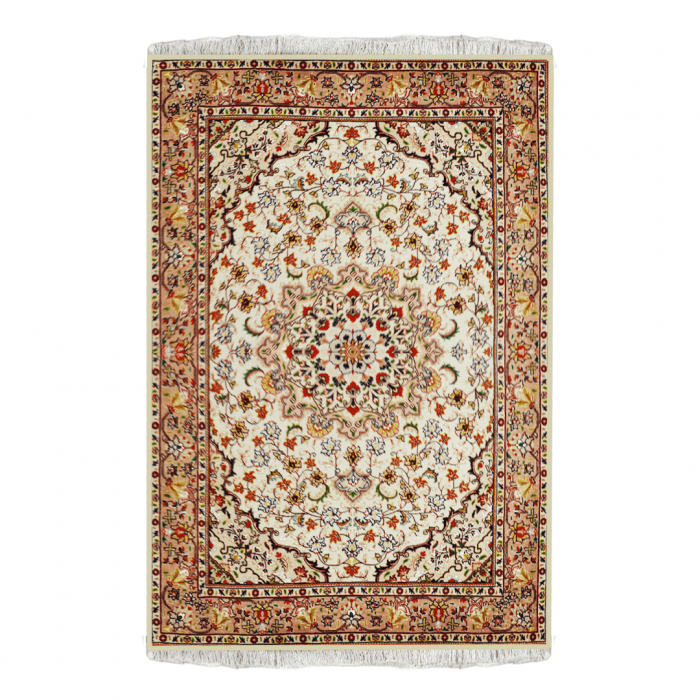 Tabriz Wool Persian Rug 3'4" X 4'1" ITEM# 0032