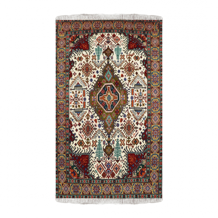 Afshar Wool Persian Rug 3'4" x 5'3" ITEM# 0067