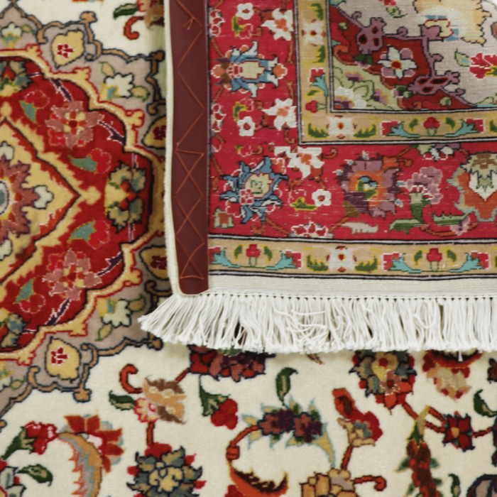Tabriz Beige Fine Rug 3'4 " X 5'11" ITEM# 0096