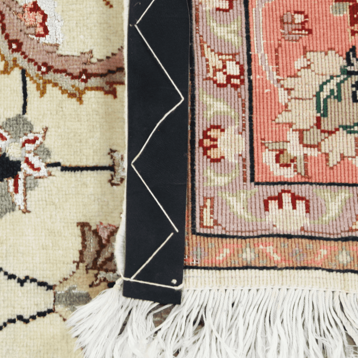 Tabriz Wool and silk Persian Rug 5'2" X 6'8". 135 ITEM# 135