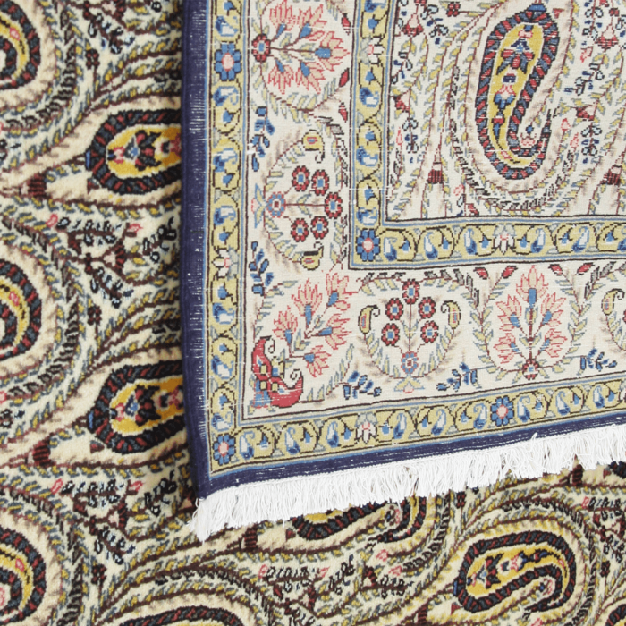 Qom Wool Persian Rug 4'7" X 6'11" ITEM# 151
