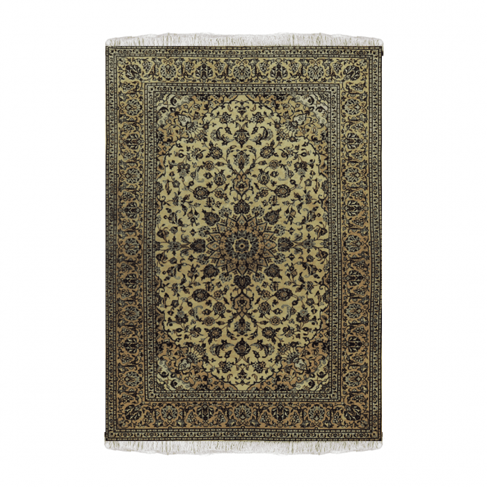 Kashan Wool Persian Rug 6'7" x 9'1" ITEM# 192