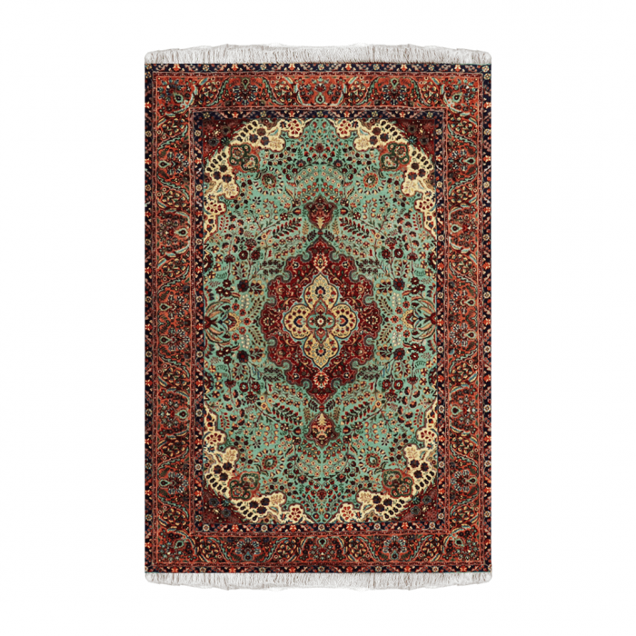 Tabriz wool Persian Rug 6'8" X 9'5" ITEM# 200
