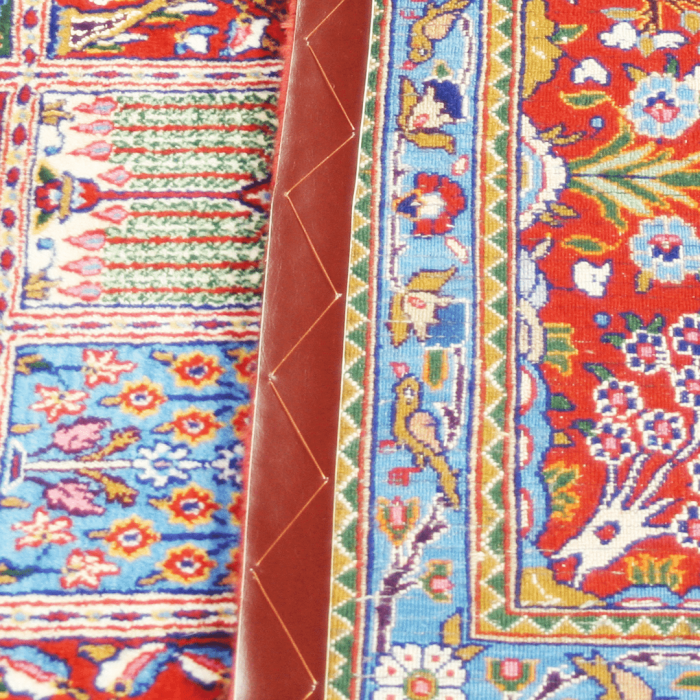 Qom wool and silk Persian Rug 6'5" X 10' ITEM# 222