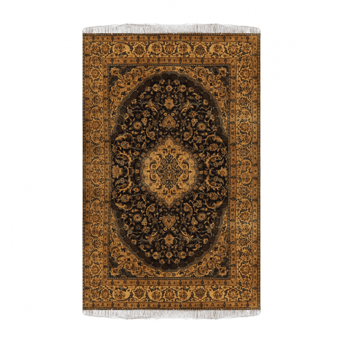 Naeen ool and silk Persian Rug ITEM# 262