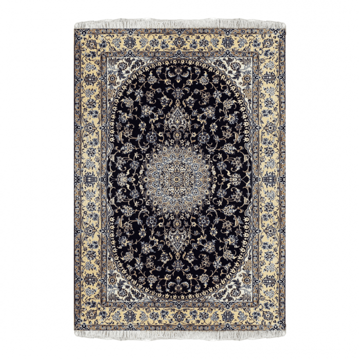 Naeen Wool and silk Persian Rug ITEM# 265