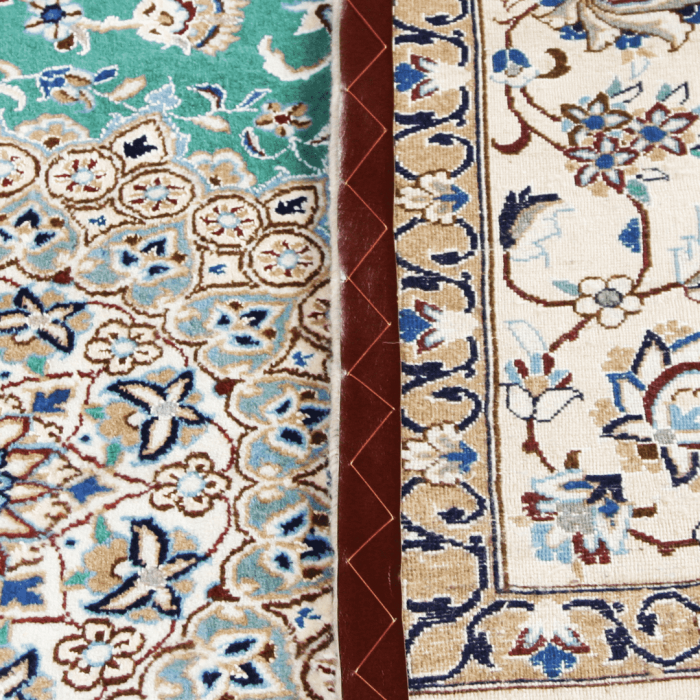 Tabriz Wool and silk Persian Rug 6'6" X 9'9" ITEM# 277