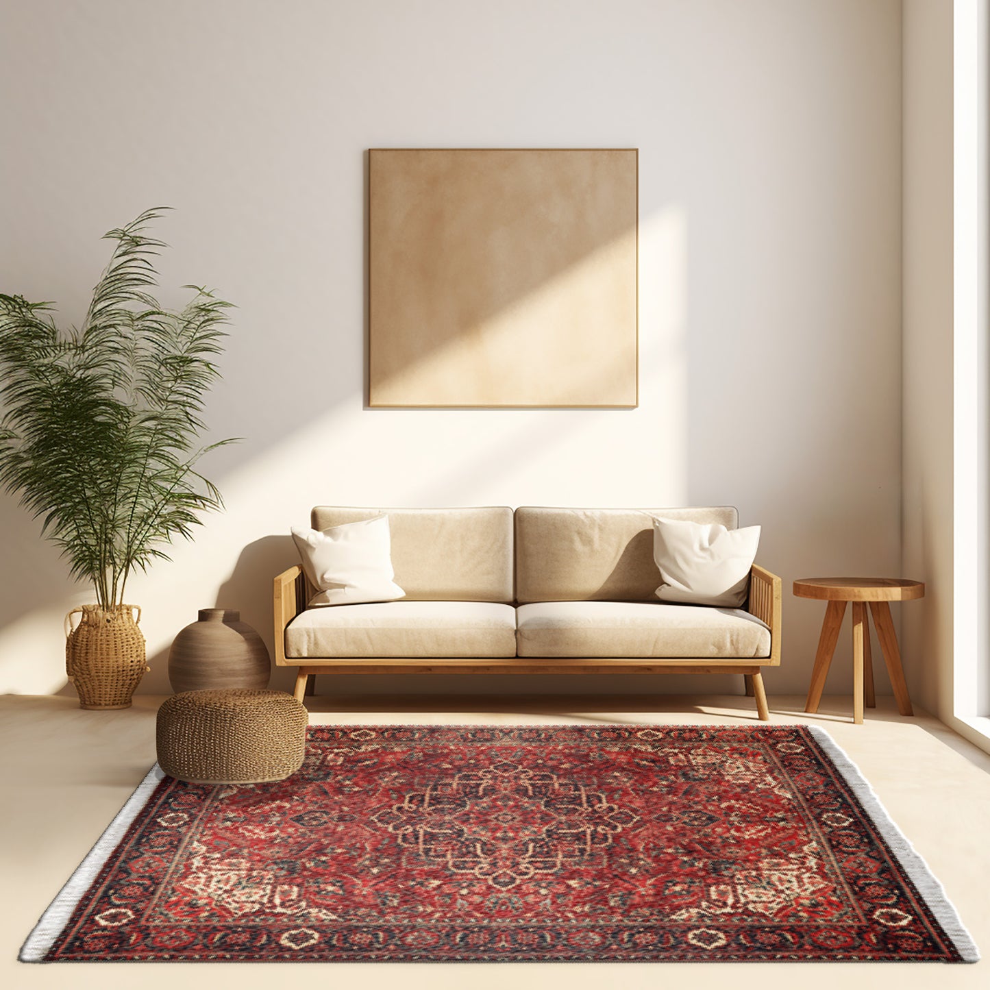 Heriz Wool Persian Rug 9'9" X 12'5" ITEM# 329