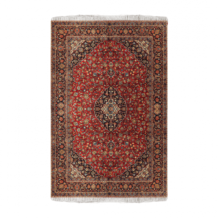 Kashan Wool Persian Rug 9'7" x 14'3" ITEM# 336