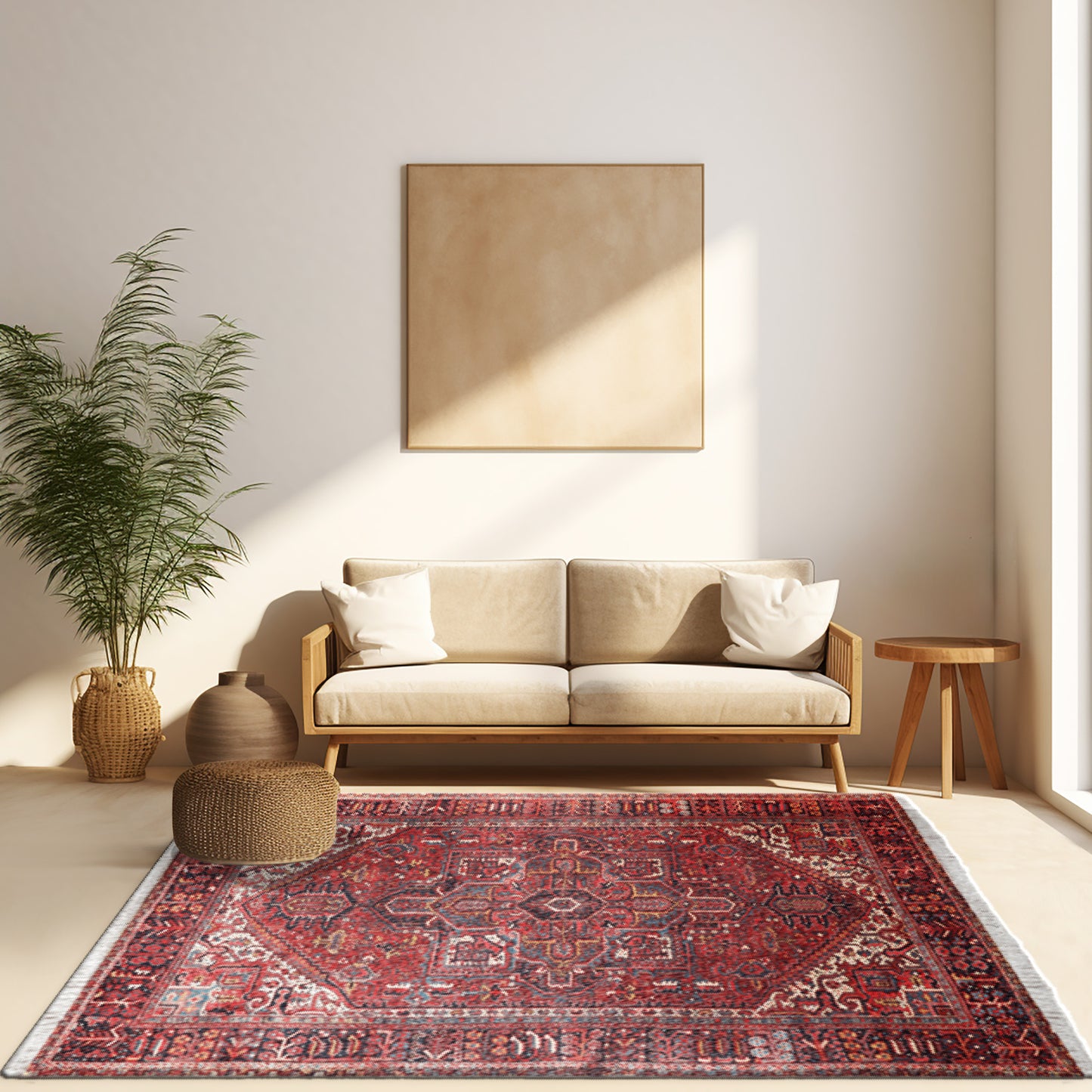 Heriz Wool Persian Rug 9'6 X 12'6" ITEM# 348