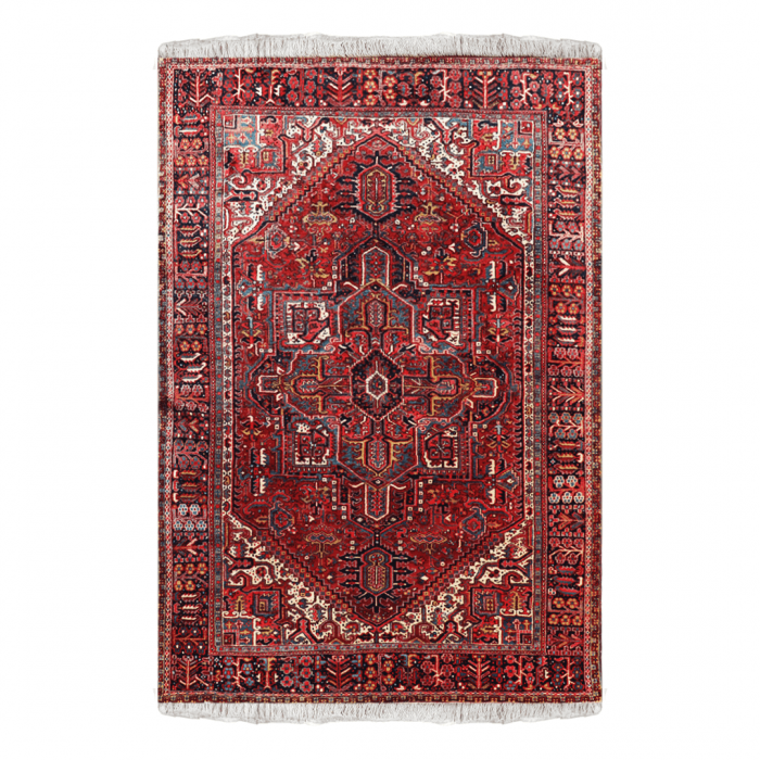 Heriz Wool Persian Rug 9'6 X 12'6" ITEM# 348