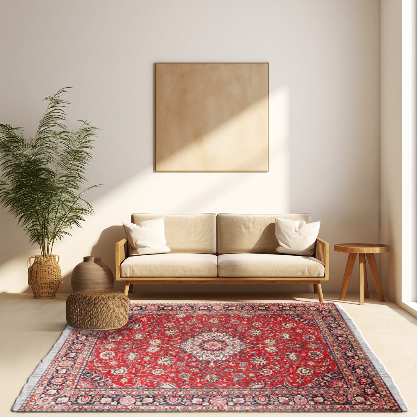 Sarouk Wool Persian Rug 10'5" x 13'6" ITEM# 379