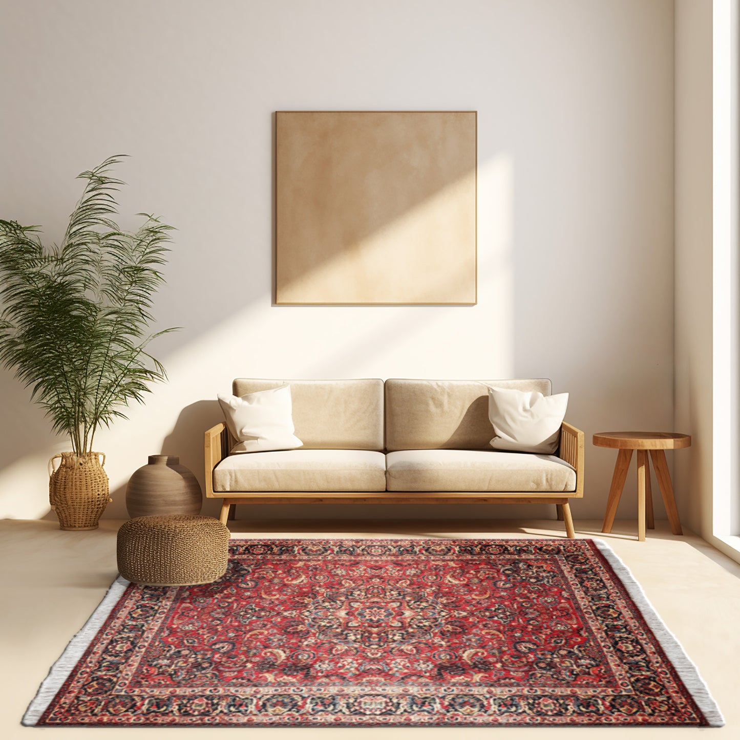 Mashad Wool Persian Rug 9'8" x 12'9" ITEM# 380