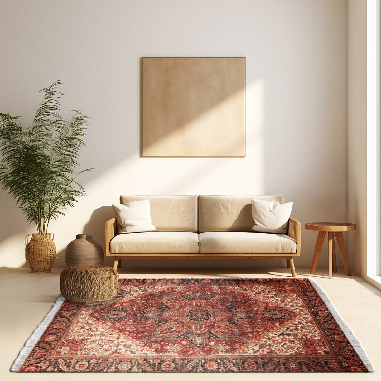 Heriz Wool Persian Rug 10'7" X 14' ITEM# 387