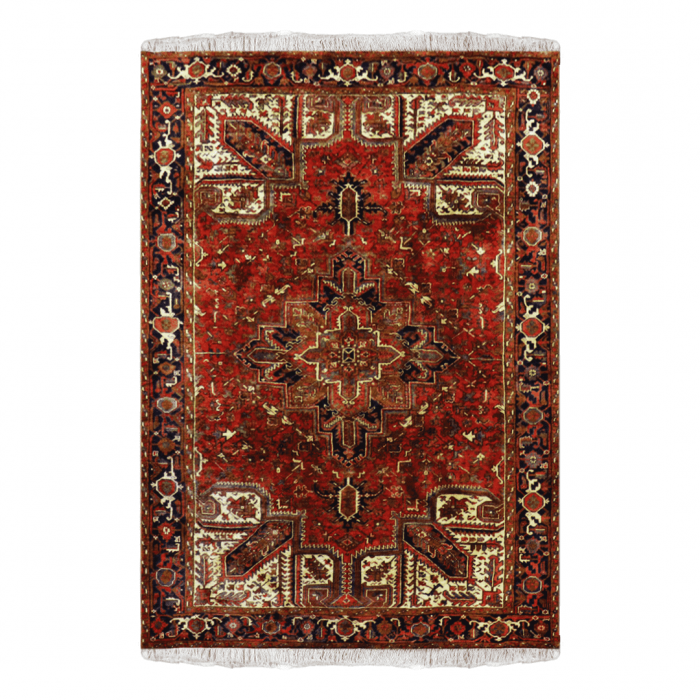 Heriz Wool Persian Rug 7'7" X 10'9" ITEM# 403