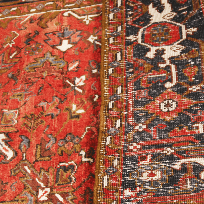 Heriz Wool Persian Rug 7'7" X 10'9" ITEM# 403