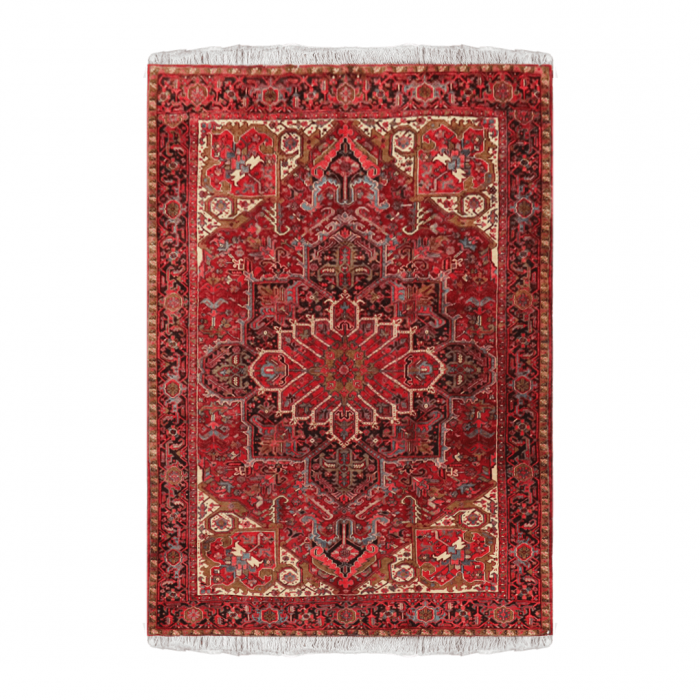 Heriz Wool Persian Rug 8'3" X 10'10" ITEM# 454