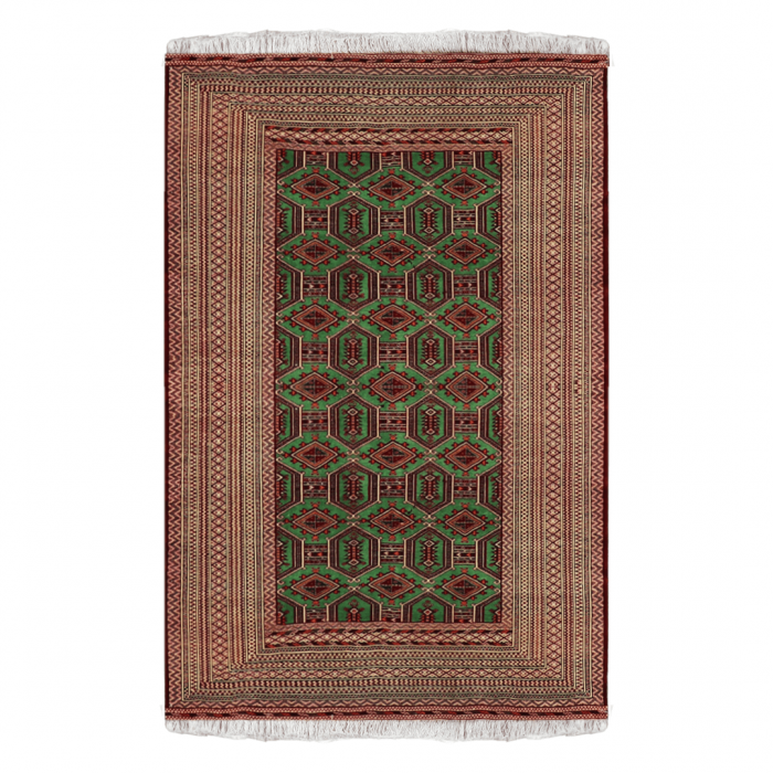 Turkaman Wool Persian Rug 4'9" x 6'7" ITEM# 460