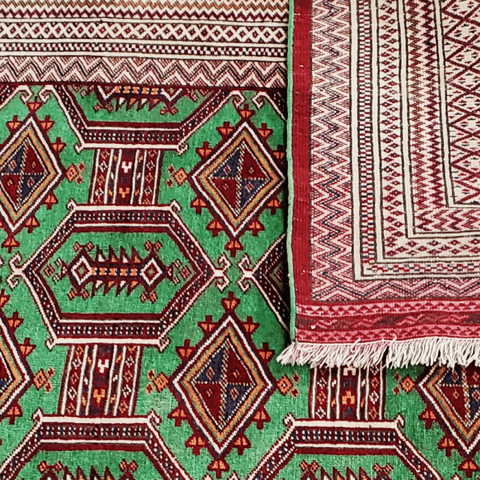 Turkaman Wool Persian Rug 4'9" x 6'7" ITEM# 460