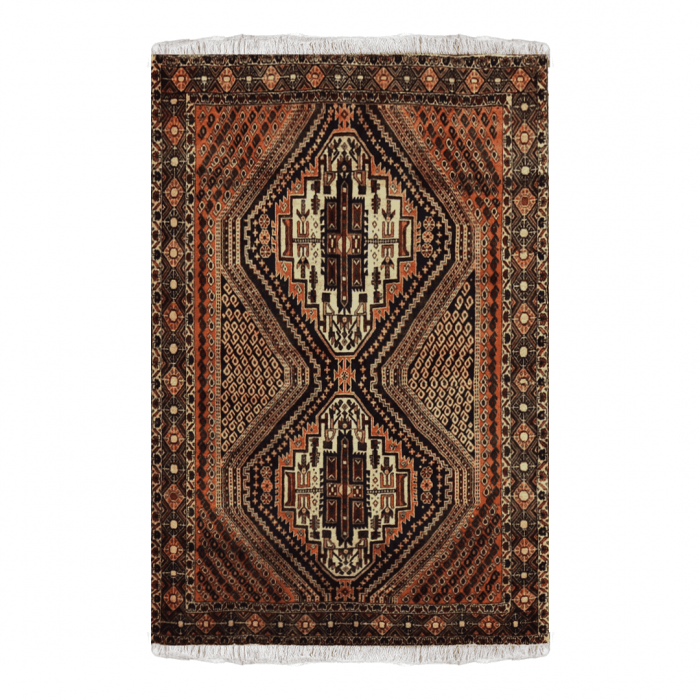 Sarouk Wool Persian Rug 4'5" x 6'0" ITEM# 477