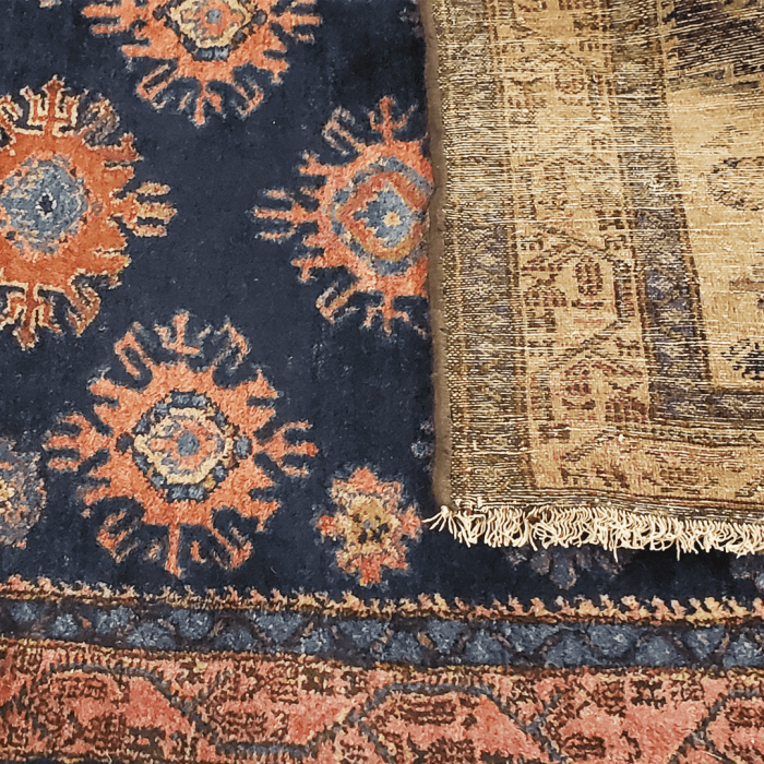 Hamadan Wool Persian Rug 3'7" X 6'2" ITEM# 480