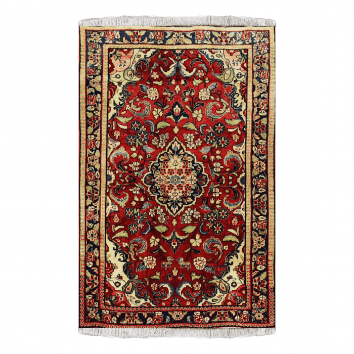 Sarouk Wool Persian Rug 4'4" x 6'7" ITEM# 527