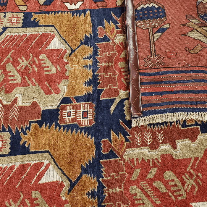 Turkaman Wool Persian Rug 4'1" x 6'0" ITEM# 543