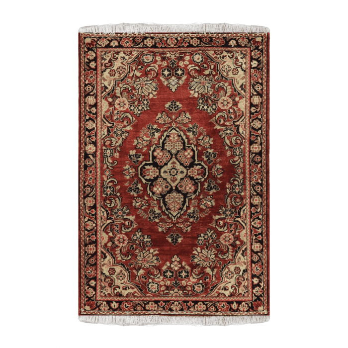 Sarouk Wool Persian Rug 4'6" x 6'11" ITEM# 551