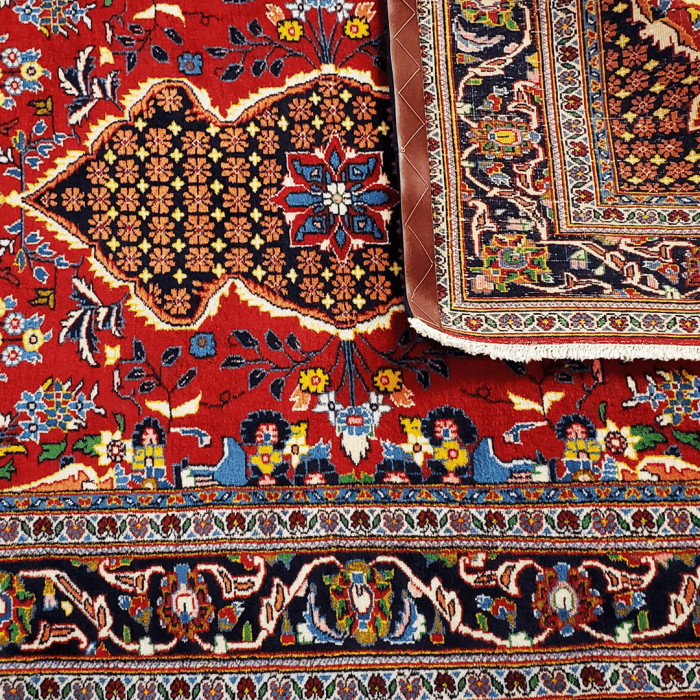 Mashad Wool Persian Rug 4'4" x 6'4" ITEM# 569