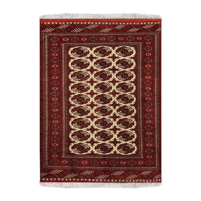 Turkaman Wool Persian Rug 5'8" x 6'8" ITEM# 572