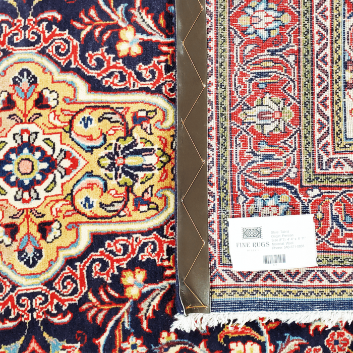 Tabriz Wool Persian Rug 4'4" X 6'11" ITEM# 574
