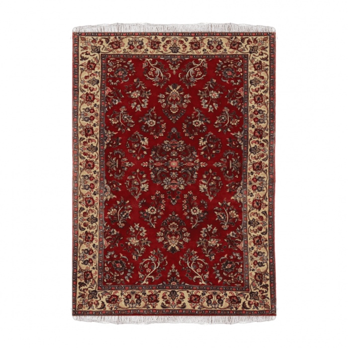 Sarouk Wool Persian Rug 4'5" x 7'0" ITEM# 575