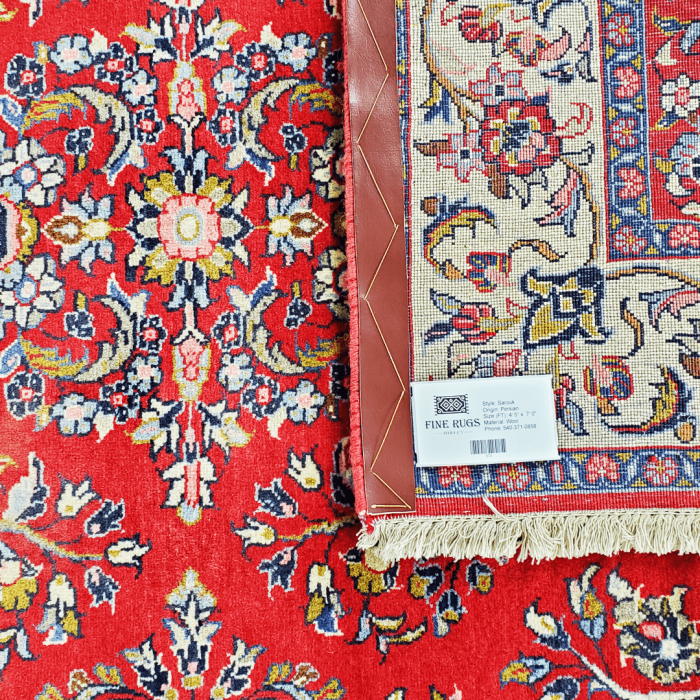 Sarouk Wool Persian Rug 4'5" x 7'0" ITEM# 575