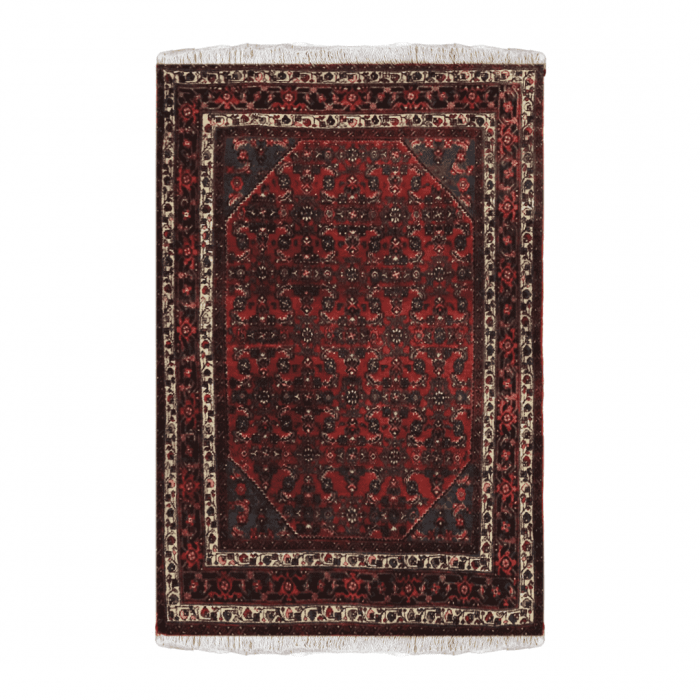Antique Hamadan Wool Persian Rug 4'9 X 6'9"  ITEM# 578