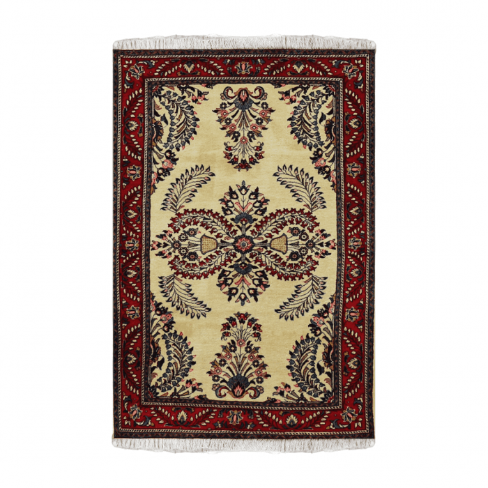 Sarouk Wool Persian Rugs 4'2" x 6'8" ITEM# 589