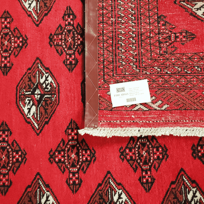Turkaman Wool Persian Rugs 4'4" x 6'2" ITEM# 590