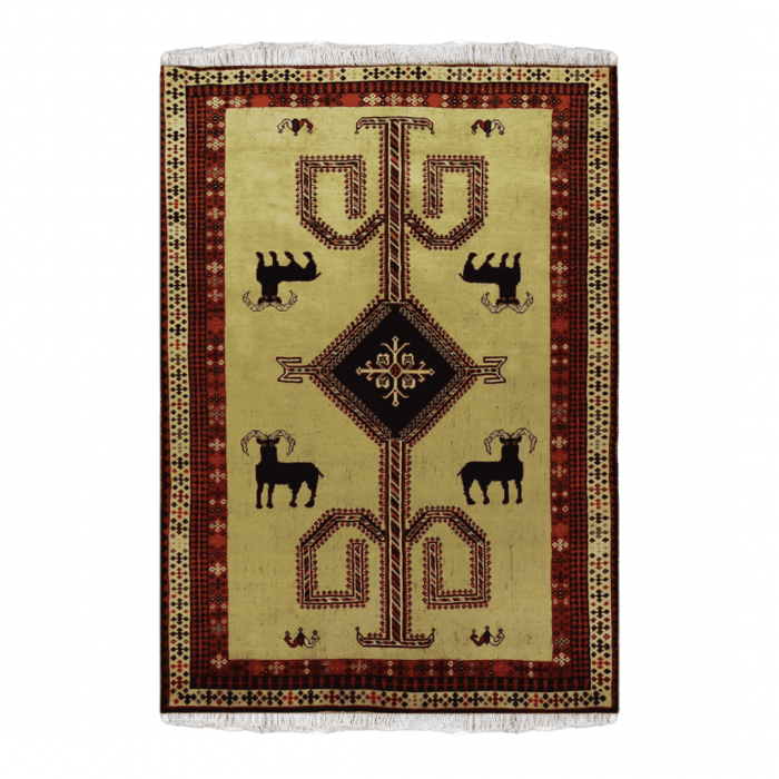 Shiraz Wool Persian Rug 3'9" x 6'2" ITEM# 606