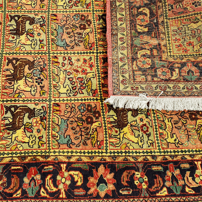 Qom Wool Persian Rug 3'80" X 5'50" ITEM# 623