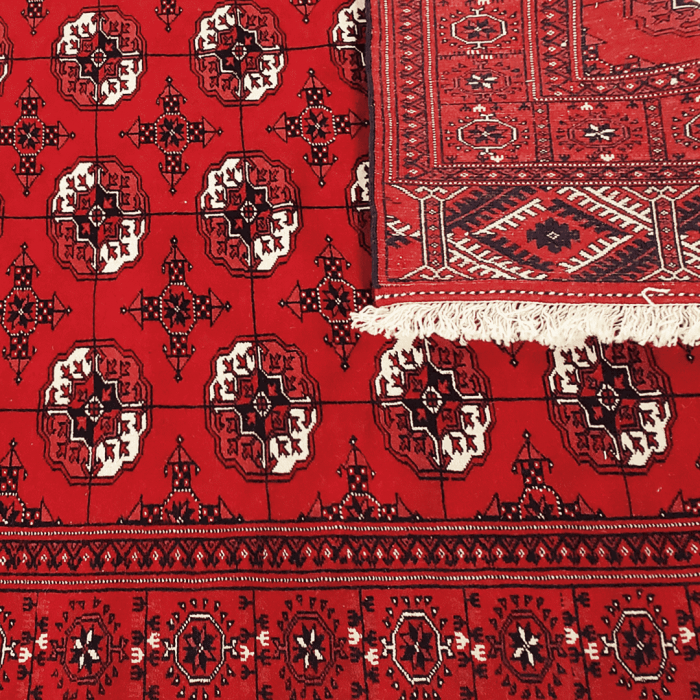 Turkaman Wool Persian Rug 3'9" x 5'5" ITEM# 624