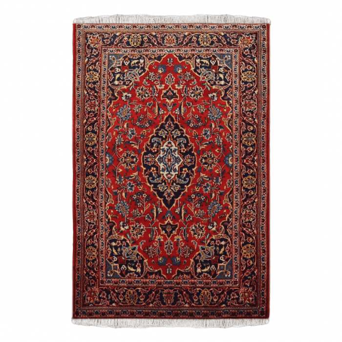 Kashan Wool Persian Rug 3'7" x 6'7" ITEM# 625