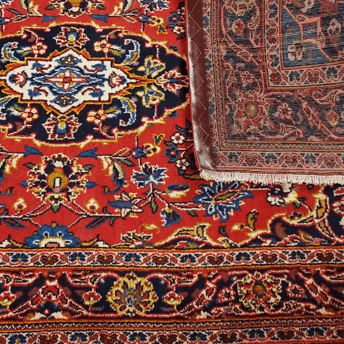 Kashan Wool Persian Rug 3'7" x 6'7" ITEM# 625