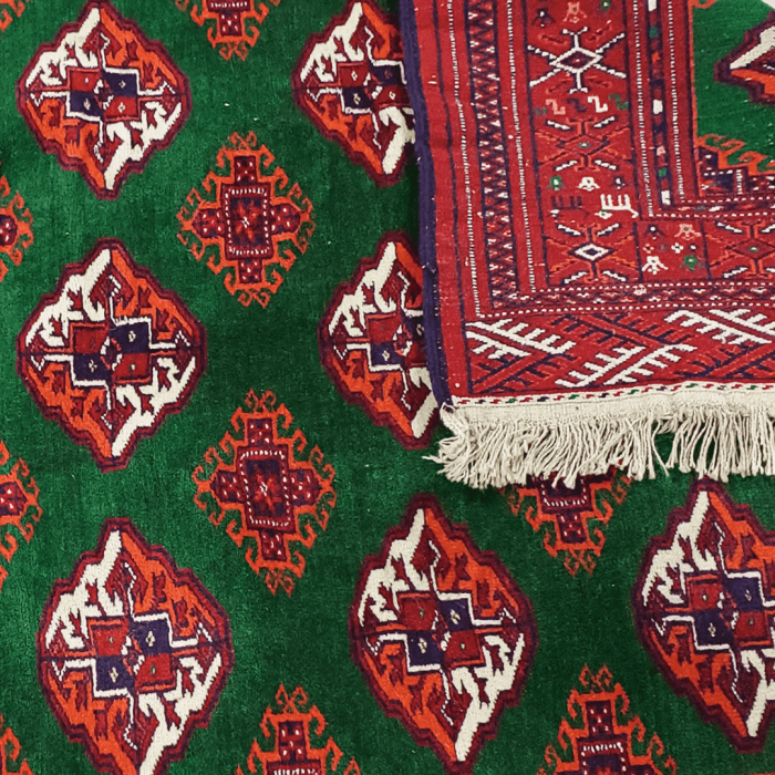 Turkaman Wool Persian Rug 4'10 x 5'5" ITEM# 651