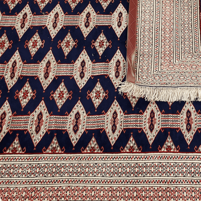 Turkaman Wool Persian Rug 4'4" x 5'9" ITEM# 652