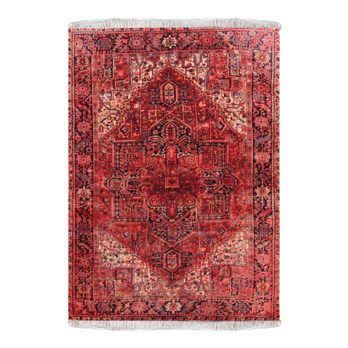 Heriz Wool Persian Rug 9'5" X 12'6" ITEM# 665