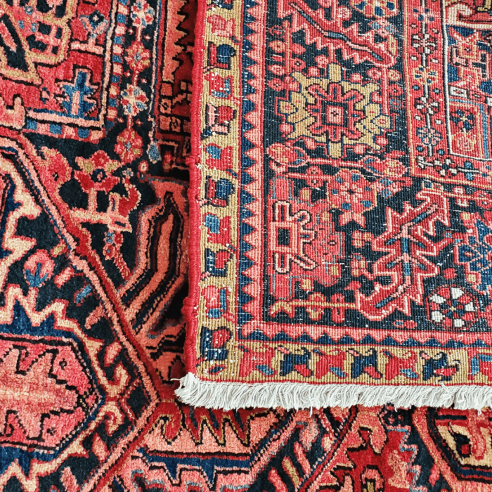 Heriz Wool Persian Rug 9'5" X 12'6" ITEM# 665