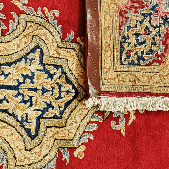 Kerman Wool Persian Rug 9'10 X 12'9" ITEM# 666