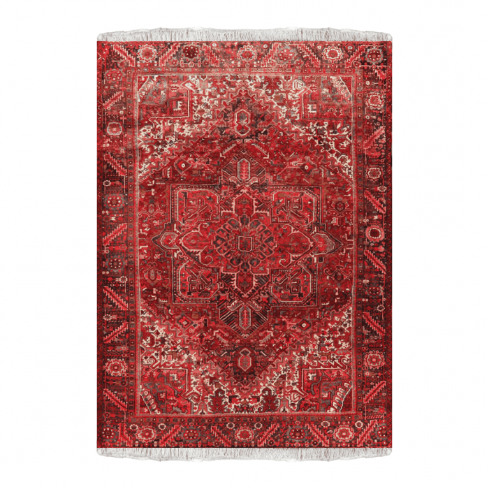 Heriz Wool Persian Rug 10'5 X 12'9" ITEM# 693