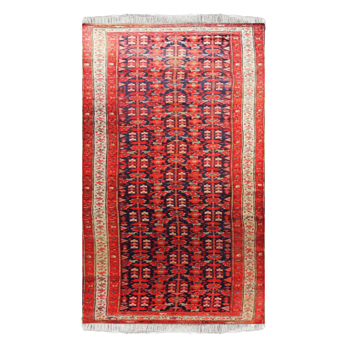 Hamadan Wool Persian Rug 3'8" X 16'11" ITEM# 783