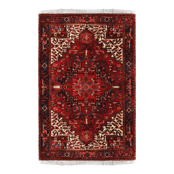 Heriz Wool Indian Rug 7'8" X 10'5" ITEM# 820