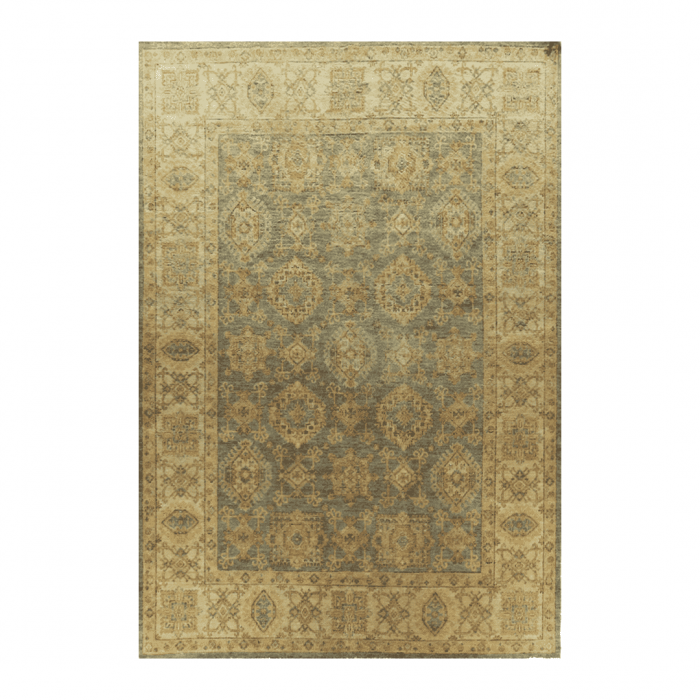 Peshawar Wool Pakistan Rug 8'1" x 9'2" ITEM# 839